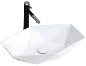 Rea Vegas umývadlo, 57 x 37 cm, biela, REA-U6643