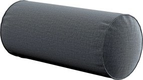 Jednoduchý valcový vankúš farba produktu sivá látka zamatová
