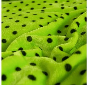 Obliečky mikroplyš COLAM zelené Rozmer obliečky: 70 x 90 cm | 140 x 200 cm