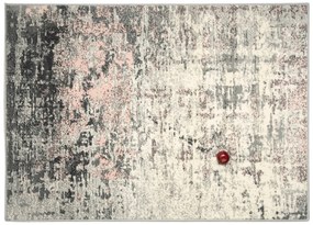 Alfa Carpets Kusový koberec Beton powder pink - 160x230 cm
