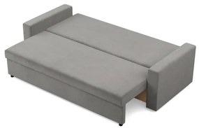 Trojmiestna rozkladacia sedačka NEO Kronos svetlosivá