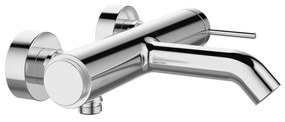 Invena Kalitea, nástenná vaňová batéria 150mm, chrómová, INV-BW-72-001-V