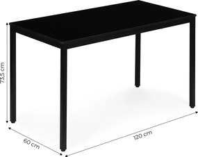 Jídelní stůl Bridge 120 cm - výber z 6 prevedení