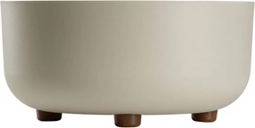 PLASTOVÝ KVETINÁČ TERRA 30X14,5 CM BÉŽOVÁ