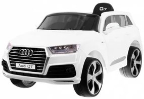 RAMIZ Elektrické autíčko AUDI Q7 2.4 G LIFT - biele