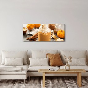 Obraz - Tekvicové latte (120x50 cm)