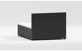Sivá boxspring posteľ s úložným priestorom 140x200 cm Lola – Ropez