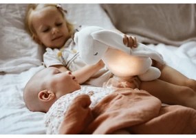 Moonie - Uspávadlo s melódiou a svetlom zajačik 2.0 organic polar