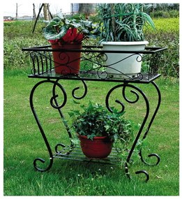 Stojan na kvety z ocele (výška 58 cm) – Garden Pleasure