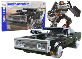 Lean Toys Stavebnica 2v1 - Transformer 398 ks.