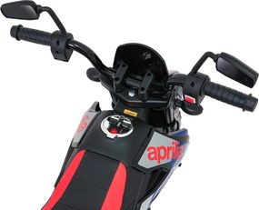 Ramiz Detský motocykel Aprilia RX modrý