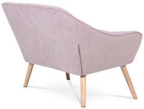 Dvojmiestna pohovka AK-322 PINK2, ružová