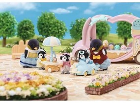 Sylvanian Families Baby tučniaky dvojčatá s autíčkom