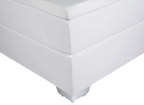 Kontinentálna posteľ 140 cm PREMIER (s matracmi) (biela). Vlastná spoľahlivá doprava až k Vám domov. 1007438
