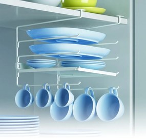 Závesná oceľová prídavná polička – Rayen