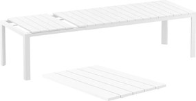 ATLANTIC 210 záhradný rozťahovací stôl white