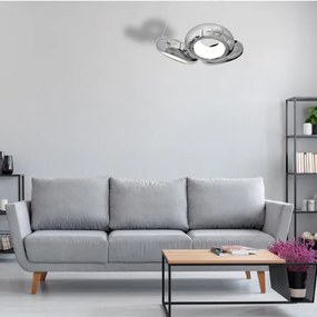 LED Luster na lanku MERCURIO 3xLED/12W/230V