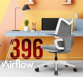 Ergonomická detská stolička MOSH Airflow 396 – sivá