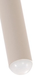 Konferenčný stolík Minot - v45 x Ø60 cm - Svetlo sivá