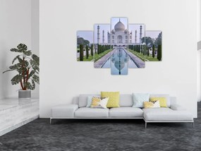 Obraz - Taj Mahal za východu slnka (150x105 cm)