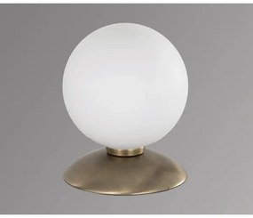 Paul Neuhaus 4437-11 - LED Stm. dotyk. stol. lampa BUBBA 1xG9/28W/230V mosadz