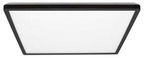 LED kúpeľňové stropné svietidlo NIVERA LED/24W/230V IP54 30x30 cm čierne