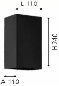 Eglo 900131 - LED RGB Stmievateľné vonkajšie svietidlo EREMITAN 2xGU10/5W/230V IP55