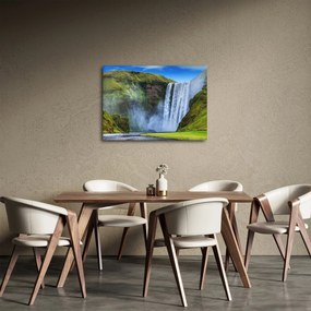Obraz - Vodopád Seljalandsfoss (70x50 cm)