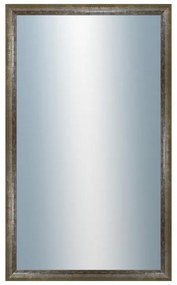 DANTIK - Zrkadlo v rámu, rozmer s rámom 60x100 cm z lišty NEVIS zelená (3054)