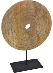 Eglo 427056 - Dekorácia HOKUTA 35,5x26 cm drevo/kov