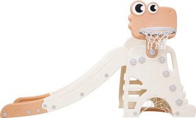 Ramiz Detské ihrisko Dino 3v1 so šmykľavkou, basketbalovým košom a futbalovou bránkou