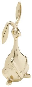Bunny dekorácia zlatá 52 cm