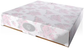 Sada tanierov ROSE 21 cm biela