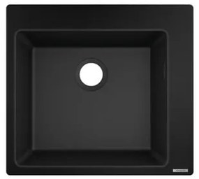 Drez Hansgrohe S51 grafitová čierna 43312170, 1 ks