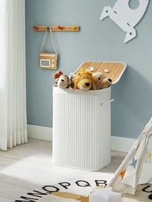 Koš na prádlo OLI 72 L bílý