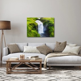 Obraz - Vodopád Skogafoss (70x50 cm)