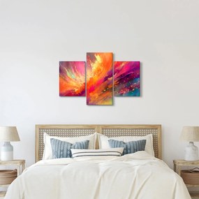 Obraz - Dynamická abstrakcia (90x60 cm)