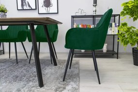 Set jedálenských stoličiek LUGO zelené (2ks)
