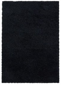 Ayyildiz koberce Kusový koberec Sydney Shaggy 3000 black - 120x170 cm