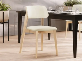 Čalúnená jedálenská stolička KT63/C, Dostupné poťahy: Magic Velvet 2250, Farby: buk