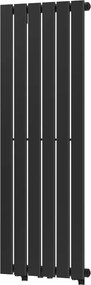 Mexen Boston, vykurovacie teleso 1200 x 452 mm, 611 W, čierna, W213-1200-452-00-70
