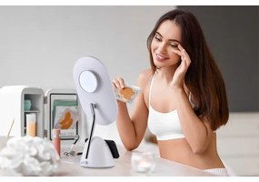 Immax 08970L - LED Stmievateľné zrkadielko s bezdrôtovým nabíjaním LED/18W/230V