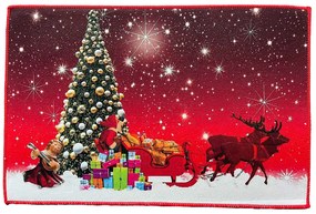 Vianočná rohožka STROMČEK A SANTA