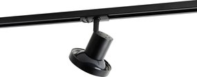 Moderné 1-fázové koľajnicové bodové svetlo čierne AR111 - Jeany