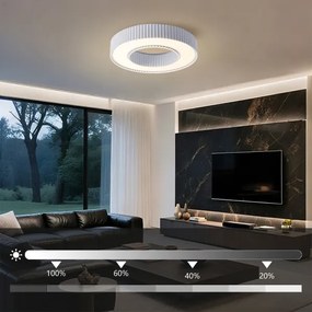 BRILAGI - stmievateľné stropné svietidlo LUMIX LED/48 W/230 V 3000–6000 K biela, priemer 50 cm + diaľkové ovládanie