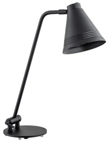 Argon 8002 - Stolná lampa AVALONE 1xE27/15W/230V čierna