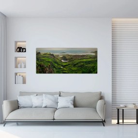 Obraz - Quiraing, Škótsko (120x50 cm)
