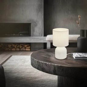 Brilo - Stolová lampa INO 1xE14/10W/230V biela