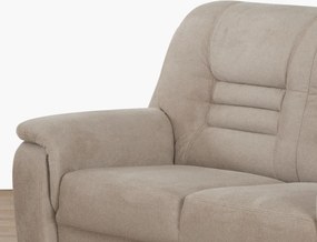 Dvojsedák Merlin, béžová látka