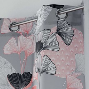 Sivý záves 140x260 cm Eden – douceur d'intérieur